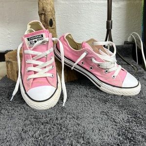 Converse All Star girls pink size 2